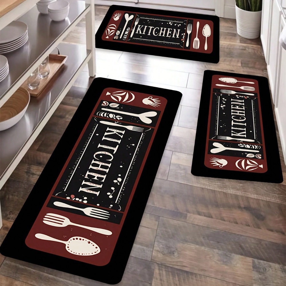 Commercial Kitchen Quotes - Alfombra de cocina, diseño de utensilios,