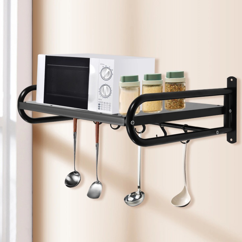 Commercial Kitchen Wall Shelves - Estante para horno microondas montado en