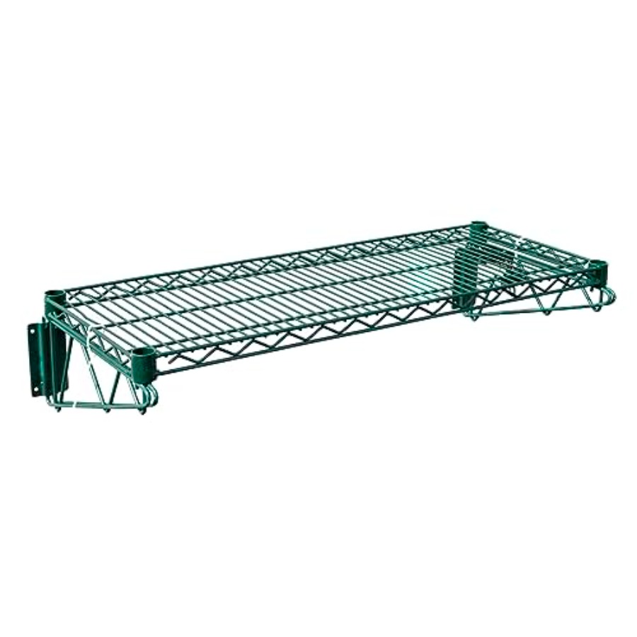 Commercial Kitchen Wall Shelves - Estante de Pared de Alambre Verde