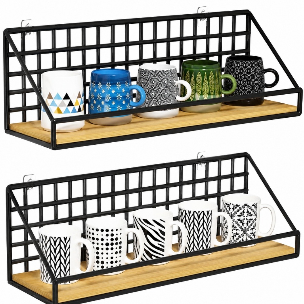 Commercial Kitchen Wall Shelves - Cesta de almacenamiento montada en la