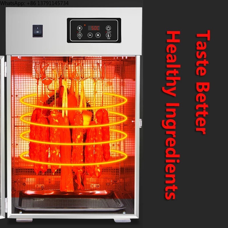 Commercial Food Dehydrator - Secadora Rotatoria para Salchichas, Tocino, Pollo,