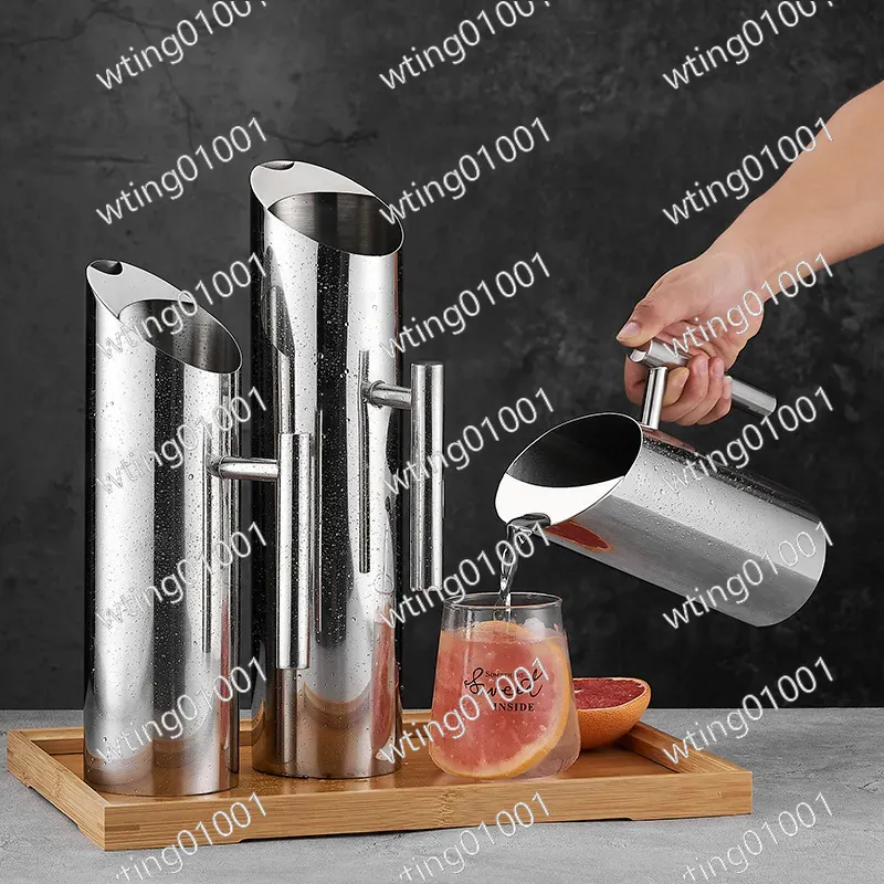 Commercial Kitchen Kettle - Jarra de Acero Inoxidable Recta para
