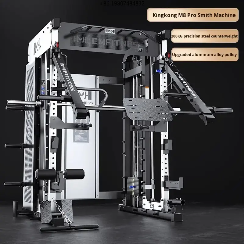 Commercial Kitchen Gantry - Máquina Smith con Rack de Press