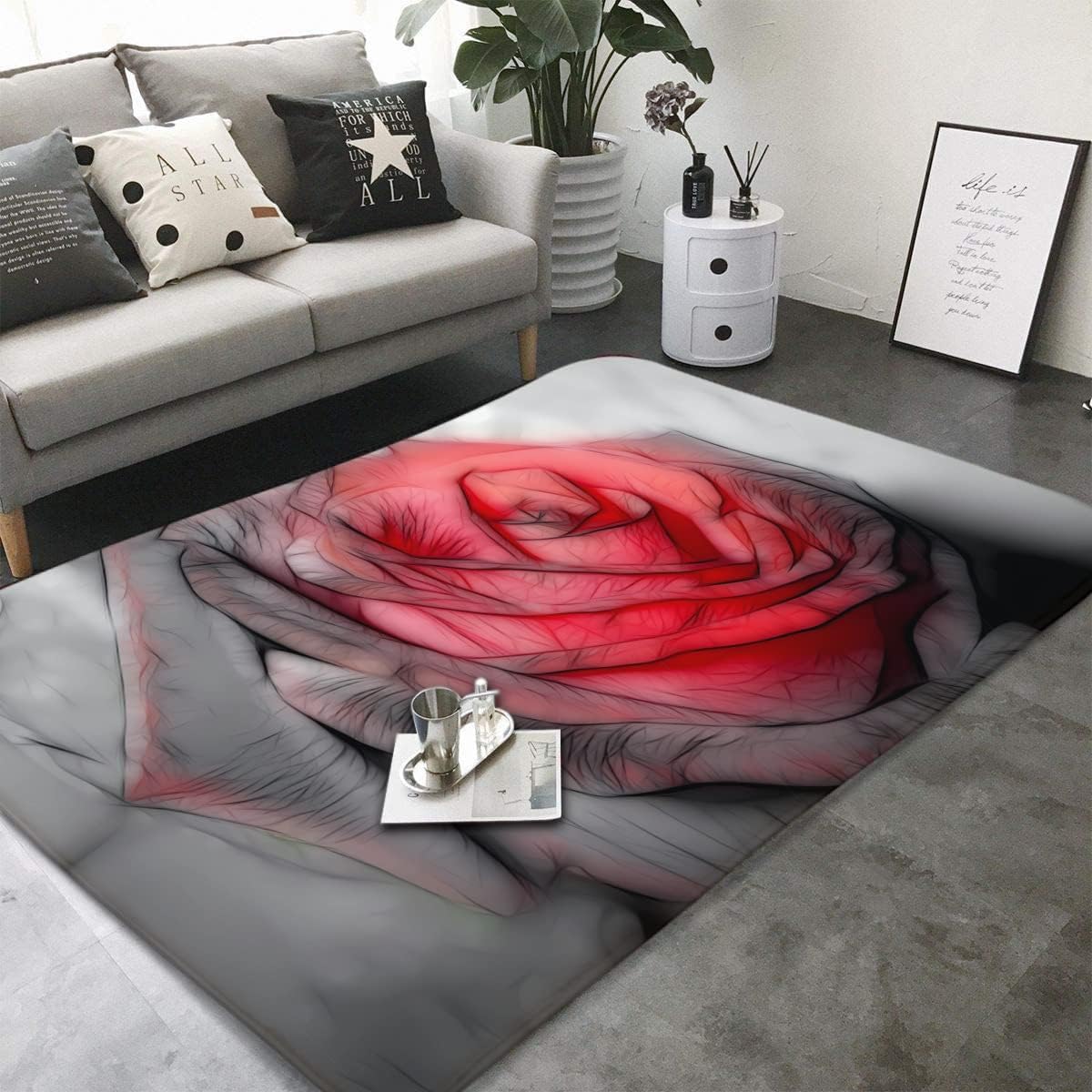 Alfombra antideslizante con fl - Commercial Kitchen Background reseña y precio