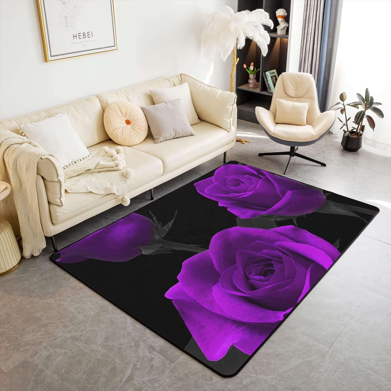Alfombra antideslizante con fl - Commercial Kitchen Background reseña y precio