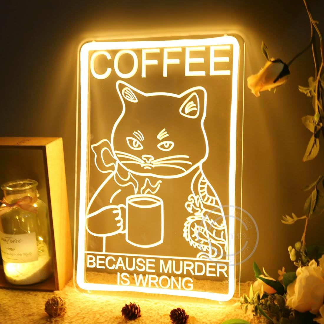 Letrero de Neón LED con Diseño - Commercial Kitchen Quotes reseña y precio