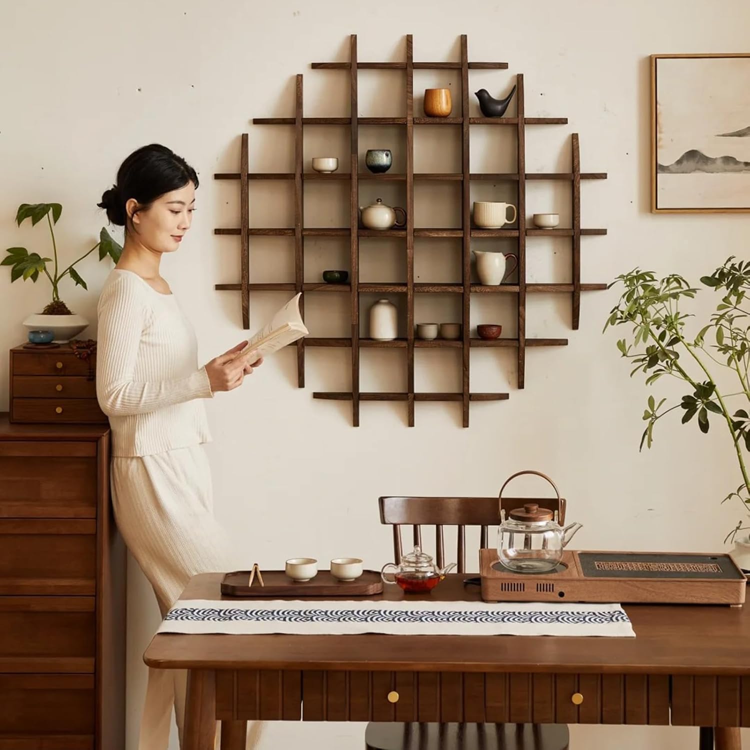 Soporte de pared para tazas de - Commercial Kitchen Wall Shelves reseña y precio