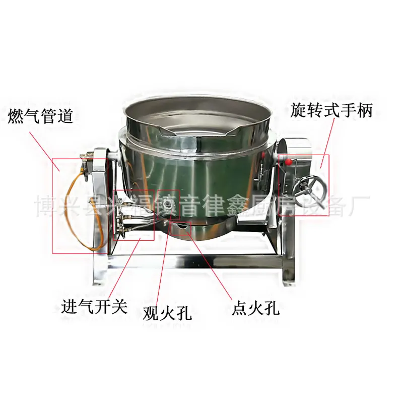 Olla de Acero Inoxidable con T - Commercial Kitchen Kettle reseña y precio