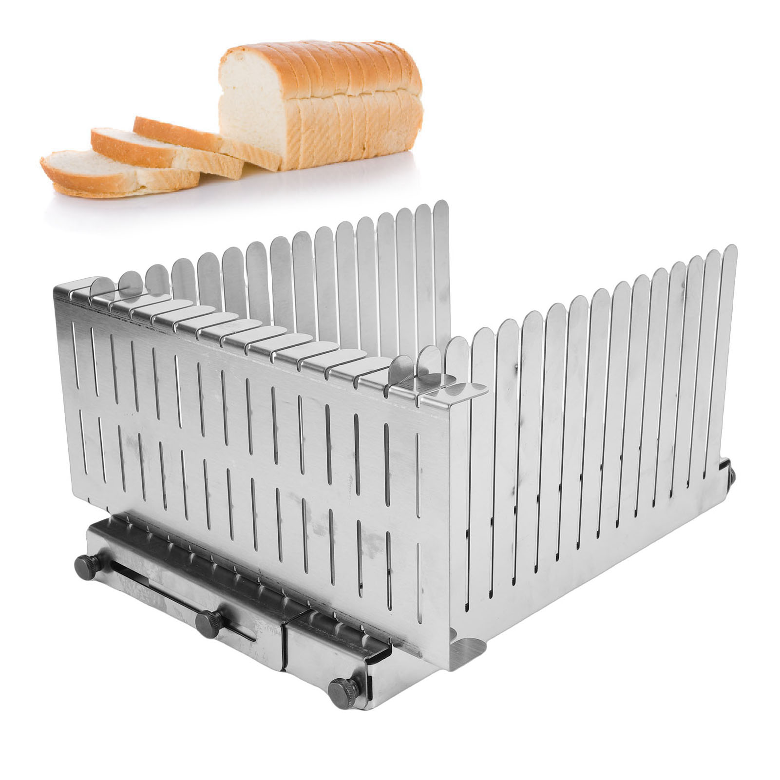 Guía para Cortar Pan de Acero  - Commercial Bread Slicer reseña y precio