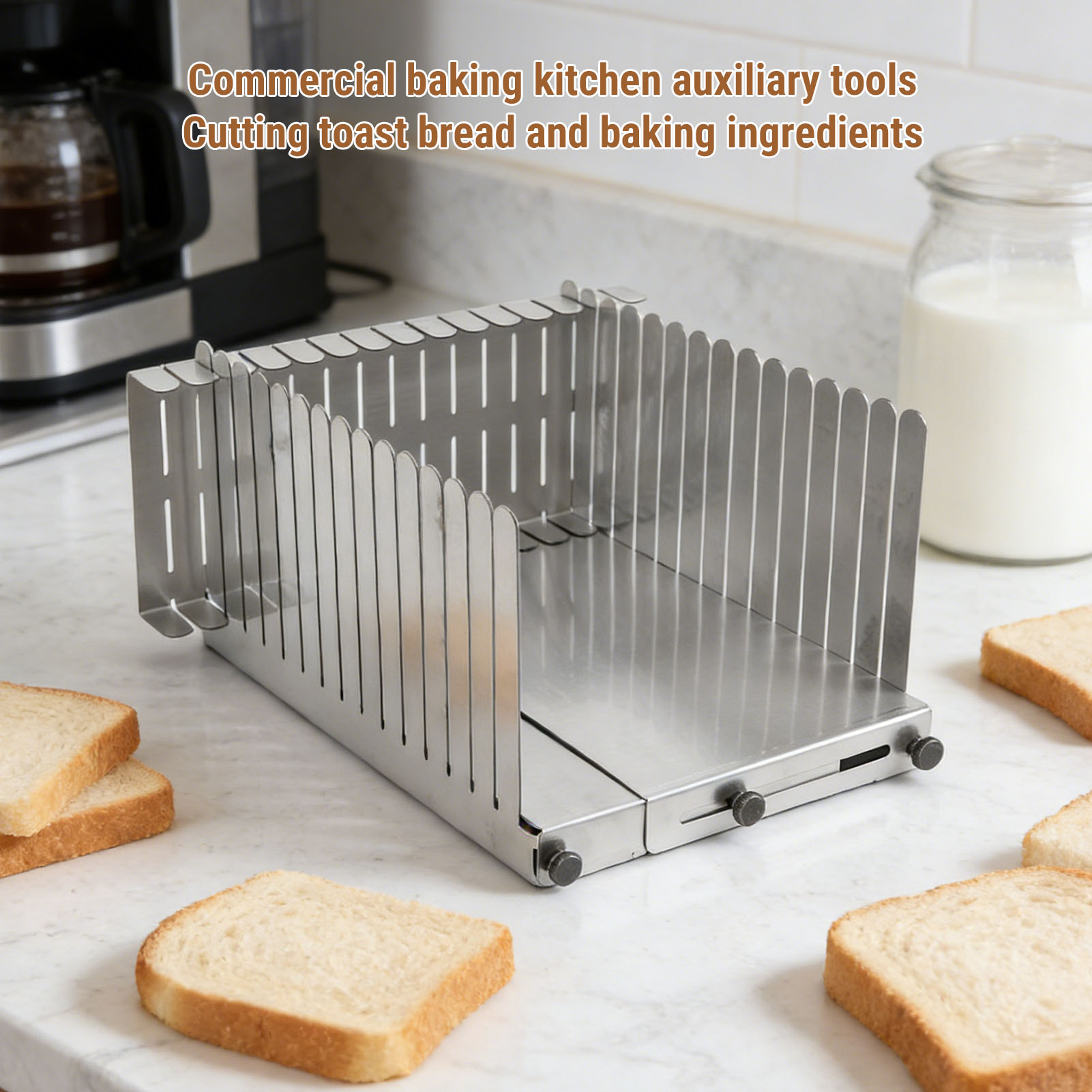 Guía para Cortar Pan de Acero  - Commercial Bread Slicer reseña y precio
