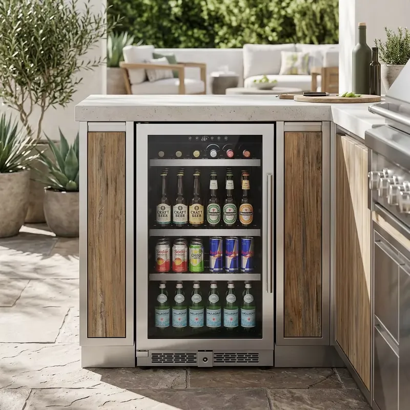 Refrigerador bajo encimera de  - Commercial Kitchen Zones reseña y precio