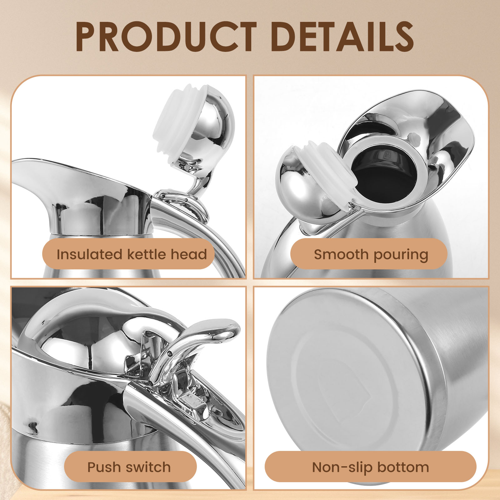 Hervidor térmico de cocina, ja - Commercial Kitchen Kettle reseña y precio
