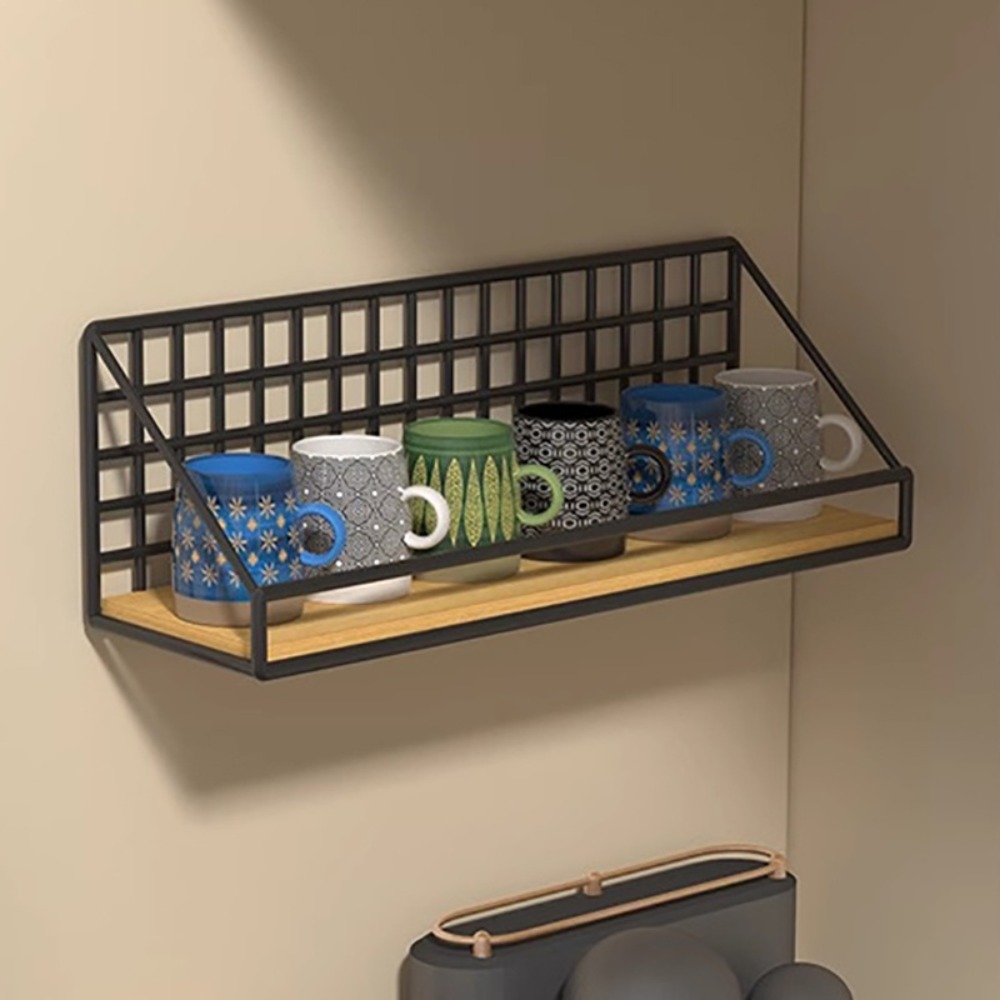 Cesta de almacenamiento montad - Commercial Kitchen Wall Shelves reseña y precio