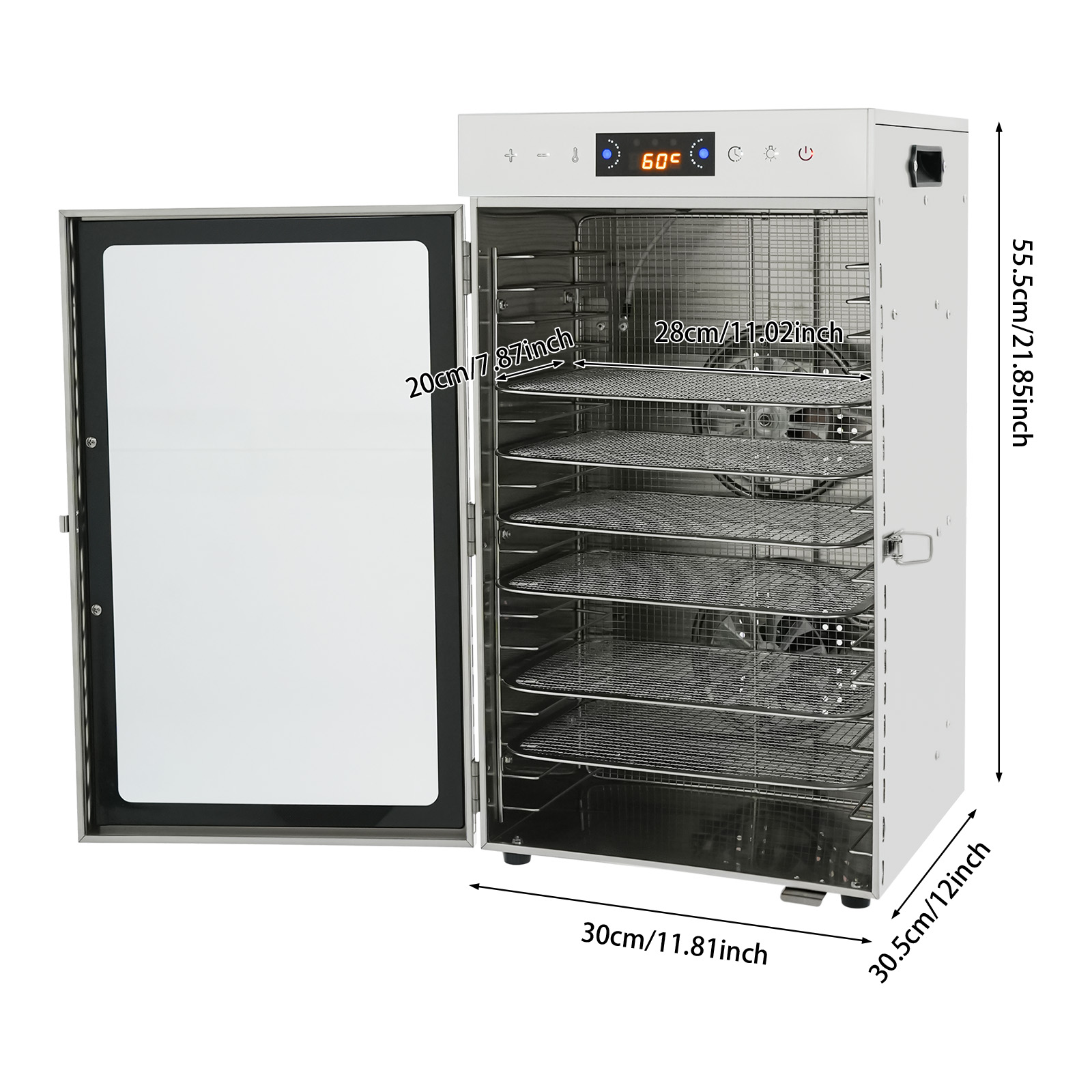 Deshidratador de Alimentos de  - Commercial Food Dehydrator reseña y precio