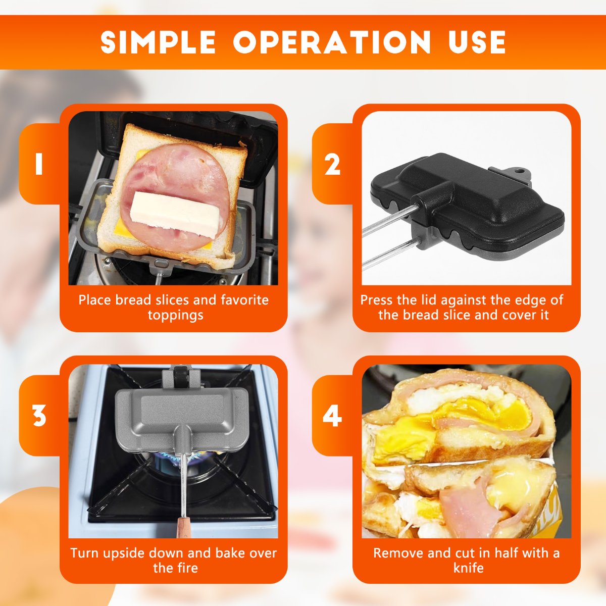 ABUD-Sartén para sándwiches de - Sandwich Press Panini reseña y precio