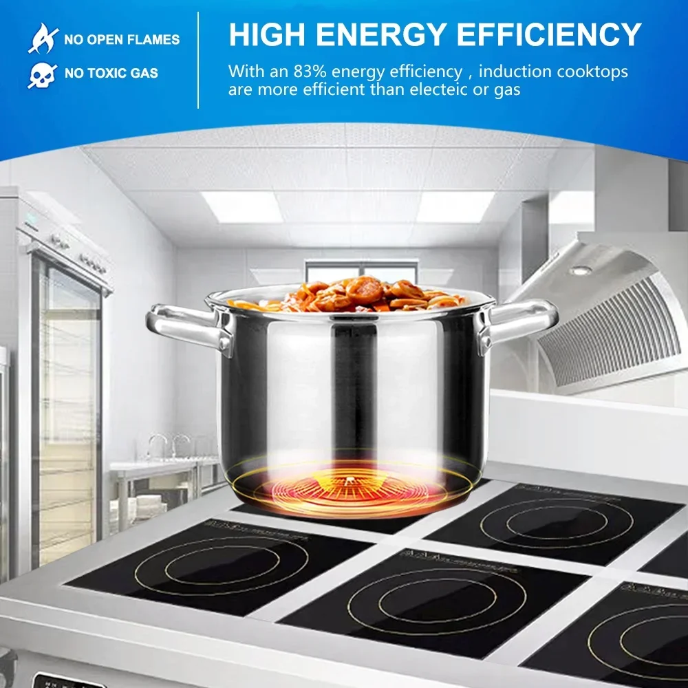 Cocina de Inducción comercial  - Range Commercial Kitchen reseña y precio