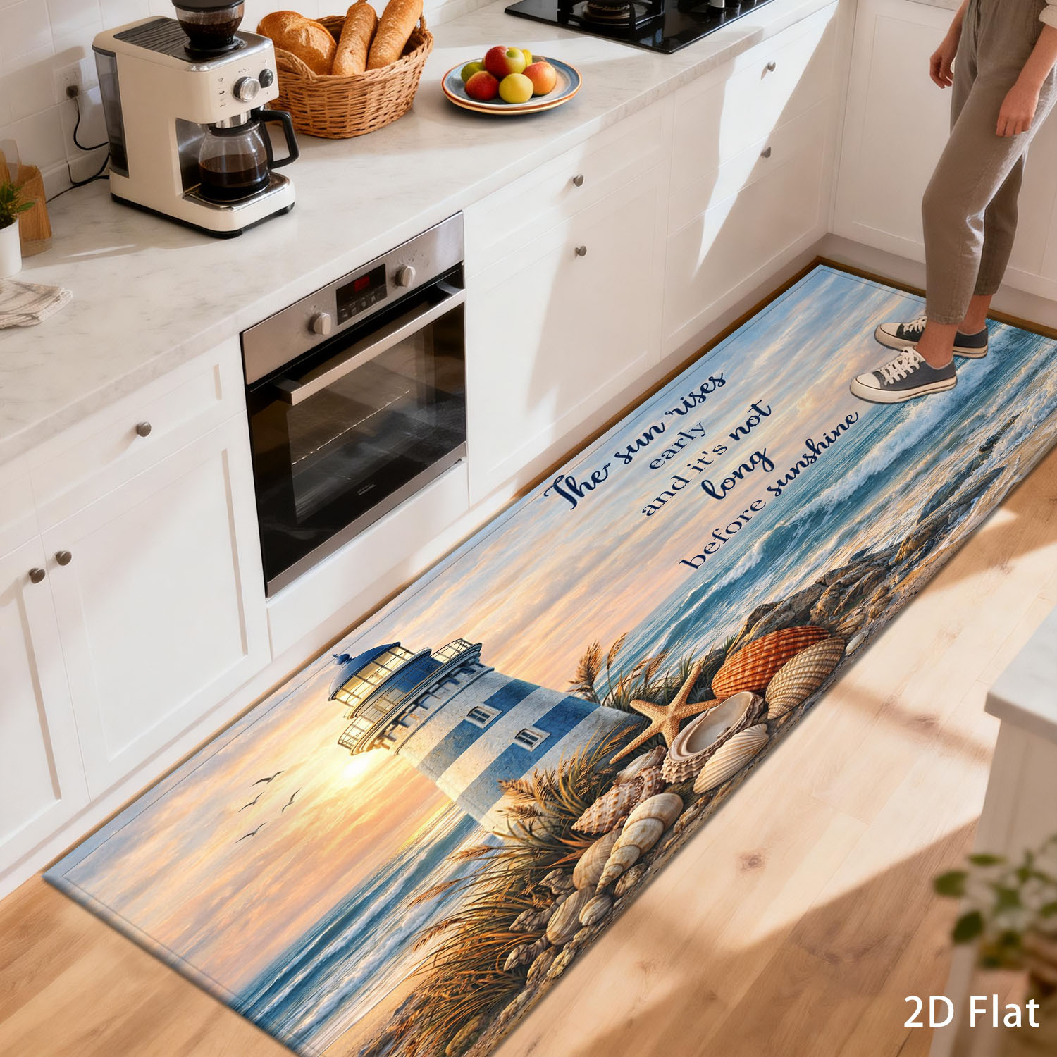 Alfombra decorativa con diseño - Commercial Kitchen Quotes reseña y precio