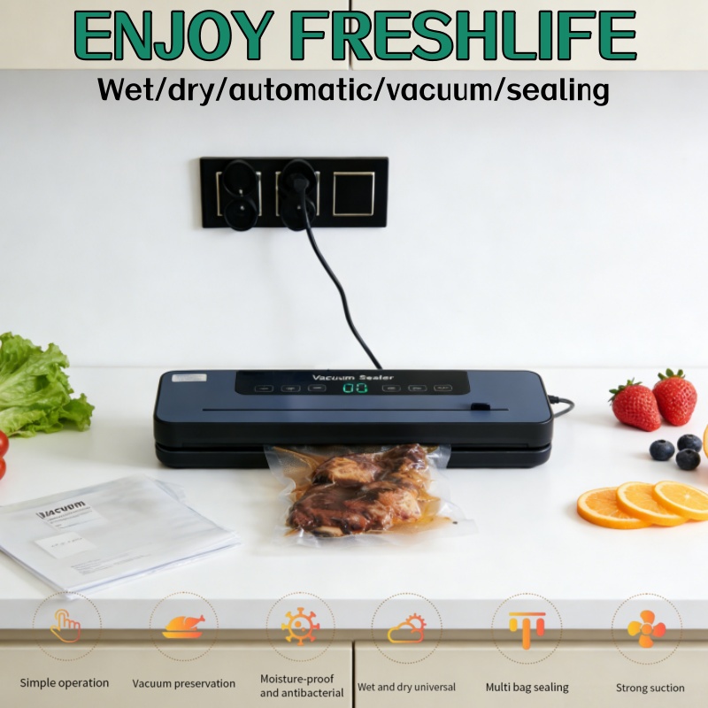 Selladora al Vacío Eléctrica A - Vacuum Sealer reseña y precio