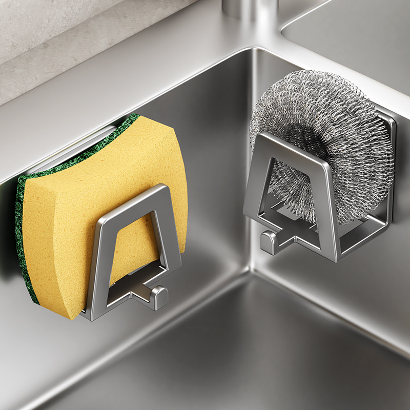 1/2/4/PCS Soporte de esponja d - Commercial Kitchen Wall Shelves reseña y precio