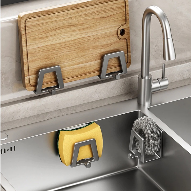 1/2/4/PCS Soporte de esponja d - Commercial Kitchen Wall Shelves reseña y precio
